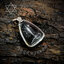 เลี่ยมกรอบพระ ผ่าหวาย ตามทรงพลาสติกแบบกันน้ำ Sterling Silver 925 NSSV3024
