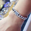 ข้อมือเงินแท้ เลสเรียบ 8mm Sterling Silver 925 NSBL822
