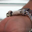 ปลอกตะกรุดเงินแท้ สายเลสข้อมือเรียบ หน้ากว้า 9MM Sterling Silver 925 NSBL2703