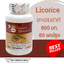 ชะเอมเทศ Liquorice ตรา บลูเบิร์ด ขนาด 600 มิลลิกรัม 60 แคปซูล