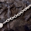 ข้อมือเงินแท้ลายโซ่ตัน T-Bar Star of David Sterling Silver 925 NSBL1270