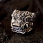 แหวนสิงโตจีน (พี่สิงห์) Chinese guardian lions Sterling Silver ring 925 NSRG888