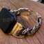 สายนาฬิกาแอปเปิ้ลวอช เงินแท้ ลายกอธิก 17MM Sterling Silver 925 Gothic apple watch bands NSWB2855