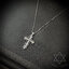 จี้กางเขนเงินแท้ Sterling Silver 925 NSPD3470