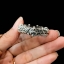 กรอบพระลายกรงเล็บมังกร 5 เล็บ Sterling Silver 925 NSSV2251