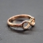 แหวนพิ้งค์โกลแท้ INFINITY RING 9K Pink/Rose Gold NSPG1853