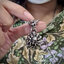 จี้เงินแท้ หัวกะโหลกร่างแมงมุม Sterling Silver 925 NSPD1052