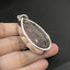 เลี่ยมกันน้ำ กรอบเงินแท้แบบเรียบ สันขอบเหลี่ยม Sterling Silver 925 NSSV3011