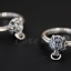 แหวนเงินแท้ หมาป่าคาบห่วง (Wolf) Sterling Silver 925 NSRG2047