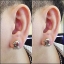 ต่างหูเงินแท้ นักรบ โรมัน Sterling Silver 925 NSER415