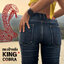 กางเกงยีนส์การ์ด ผู้หญิง MANTA DENIM FE05W