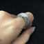 แหวนเงินแท้ ลายงูกินหาง Original (รุ่นเล็ก 5mm) Ouroboros Sterling Silver 925 NSRG2711