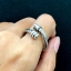แหวนเงินแท้ ลายเกลียวลวด Sterling Silver 925 NSRG2184