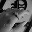 แหวนเงินแท้ หัวกะโหลกคู่ ตัวก้านลายกระดูก Sterling Silver 925 NSRG2794