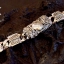 ข้อมือเงินแท้พี่สิงห์ Chinese guardian lions. 925 Sterling Silver Bracelet. NSBL1263