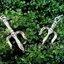 จี้เงินแท้ ตรีศูล Trisula Sterling Silver 925 NSPD2125