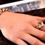แหวนเงินแท้ เกือกม้า Sterling Silver 925 NSRG324
