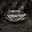 แหวนเงินแท้ ลายคลื้น Ocean Waves Sterling Silver 925 NSRG309