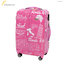 Fantastico Route 66 Suitcase Pink 24in (61cm) no.9101PK-M