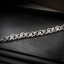 สร้อยข้อมือเงินแท้ สไตล์กอธิก เรียบสลับลาย Sterling Silver 925 NSWB1721