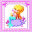 lady-1225 *สินค้าหมด* ชุดปักครอสติช ลายเงือกสาว ขนาด 58*63 ซม.ผ้าครอสติช 11CTพิมพ์ลายปักบนผ้า ไหมคอตตอน 29 สี ผังลาย เข็ม