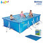 Bestway Rectangular Frame Pool 4.00x2.11x0.81 m. No.56405/28273 + Bestway Frame Pool Cover 4.10x2.26 m no.58107