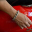 ข้อมือเงินแท้ ลายห่วงคู่ Star of David Sterling Silver 925 NSBL886