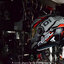 หมวกกันน็อค REAL รุ่น Falcon ลาย Robotech สี ดำ-เทา