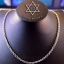 สร้อยเงินแท้ ลายฮาร์เล่ย์ Size S ตะขอแบบดั้งเดิม 26" Sterling Silver 925 NSNL932
