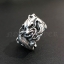 แหวนเงินแท้มังกรลายฉลุ รมดำ Sterling Silver 925 NSRG2328