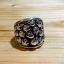 แหวนเงินแท้กะโหลก หน้าใหญ่ Sterling Silver 925 NSRG2199