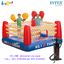 Intex Jump-O-Lene Boxing Ring Bouncer 2.26x2.26x1.10 m no.48250 + DQIII-S Air Pump (Inflate/Deflate)