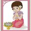 girl-1015 *พร้อมส่ง* ชุดปักครอสติช ลายกราบผู้ใหญ่ (ผ้า11CTพิมพ์ลาย ปักครั้งละ 3 เส้นเล็ก) ขนาด 27*34 ซม.ผ้าครอสติช 11CTพิมพ์ลายปักบนผ้า ไหมคอตตอน 27 สี ผังลาย เข็ม