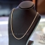 สร้อยคอเงินแท้ เส้นเล็กลาย Block Chain ยาว 26"นิ้ว Sterling Silver 925 NSNL2111