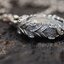 กรอบพระลายเกล็ดมังกร ทรงแปดเหลี่ยม Sterling Silver 925 NSSV3130