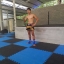 แผ่นยางปูพื้นจิ๊กซอว์ หนา 25 มิล.ขนาด 1x1 เมตร
