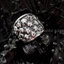 แหวนเงินแท้กะโหลก หน้าใหญ่ Sterling Silver 925 NSRG2199