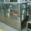 ตู้โชว์เค้กสแตนเลส ทรงกระจกตรง กว้าง 120 ซม.
