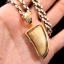 กรอบพร้อมหูกระต่าย ทองคำ 18K Gold ทรงเรียบ NSGD1610