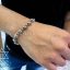 สร้อยข้อมือเงินแท้ หัวกะโหลก หัวเหน่ง Sterling Silver 925 NSSK1002
