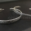 กำไลลายขนนก เนื้อเงินแท้ 5 MM Sterling Silver 925 NSBL2286