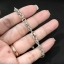 สร้อยข้อมือลายวัชระเล็ก ตันทุกชิ้น Vajra-Dorje Bracelet Sterling Silver 925 NSBL2472