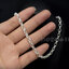 สร้อยเงินแท้ ลายโซ่หน้าเรียบ ทรงเหลี่ยม 24'' Sterling Silver 925 NSNL2658