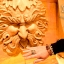 แหวนสิงโตจีน (พี่สิงห์) Chinese guardian lions Sterling Silver ring 925 NSRG888