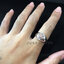 แหวนเงินเรียบฝังหน้ากาก เสือ หลวงพ่อเพี้ยน วัดเกริ่นกฐิน จ.ลพบุรี Sterling Silver 925 NSRG2715