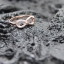 แหวน Infinity ลายเรียบ เนื้อทอง 9K Pink/Rose Gold NSRG999