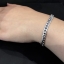ข้อมือเงินแท้ เลสเรียบ 6mm Sterling Silver 925 NSBL821