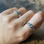 แหวนเงินแท้ ทรงท้องปิง ลายมังกร Sterling Silver 925 NSRG1417