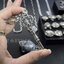 จี้เงินแท้ ลูกกุญแจฝังเพชร Sterling Silver 925 NSPD1107