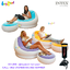 Intex Cafe Chaise Chair no.68572 + DQI Air Pump